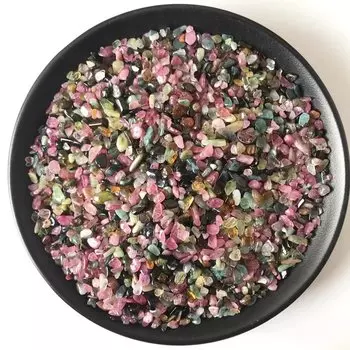 Турмалиновые бусины STONE BROTHERS 100г 5-7 мм