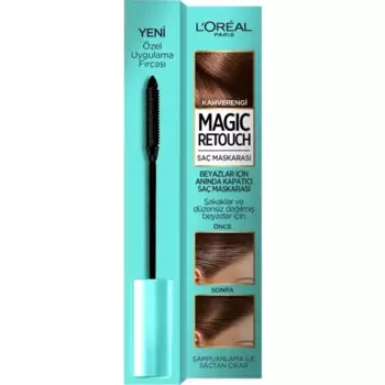 Тушь для волос L'oreal Paris Magic Retouch для отбеливания коричневого цвета.