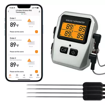 Tuya Bluetooth Термометр для мяса