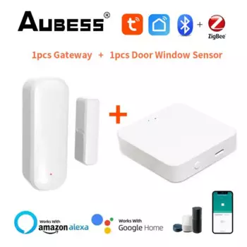 Tuya Smart Gateway Hub Многомодельный умный домашний мост Wi-Fi Bluetooth Приложение ZigBee Беспроводной пульт дистанционного управления Alexa Google