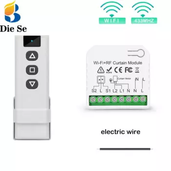 Tuya Smart Life WiFi модуль управления жалюзи Deze