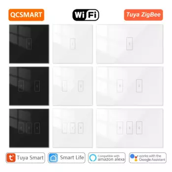 Умный выключатель Tuya ZigBee 1-3 клавиши 220V