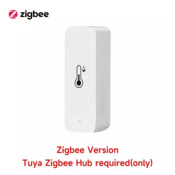 Tuya Wi-Fi/Zigbee датчик температуры и влажности комнатный термометр для домашней работы с Alexa Google Home Assistant