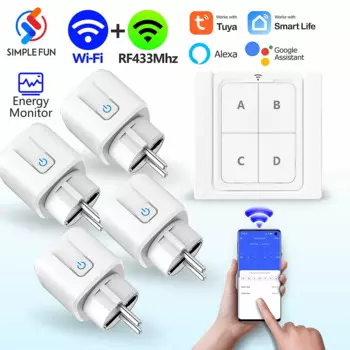 Smart Plug SLMPLEFUN 16A с монитором мощности