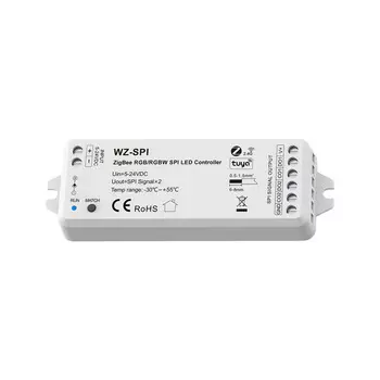 Tuya Zigbee RGB/RGBW светодиодный контроллер SAGE LU MEI