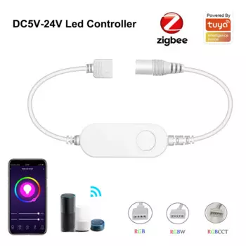 CENFAYA TUYA Zigbee RGBW RGB CCT Мини-контроллер LED ленты