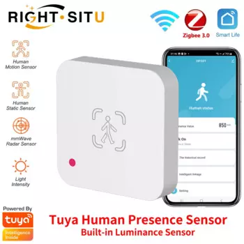Tuya Zigbee/Wi-Fi датчик присутствия человек