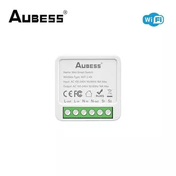 Tuya Zigbee/WiFi умный выключатель 16А