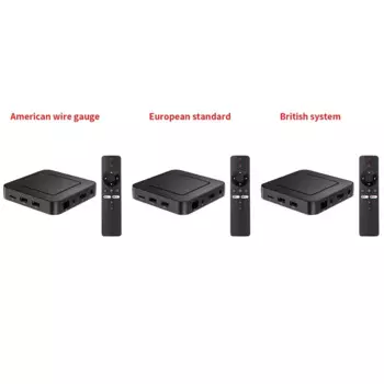 ТВ-приставка 4K Android TV ATV OS с Allwinner H313, двухдиапазонный Wi-Fi, BT5.0, четырехъядерный процессор ARM и память 2 Гб 16 Гб