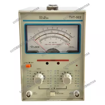 TVT-322 двойной игольчатый миллиметр, двухканальный переменный ток, двухканальный 300-100 в рабочее напряжение 220 В переменного тока