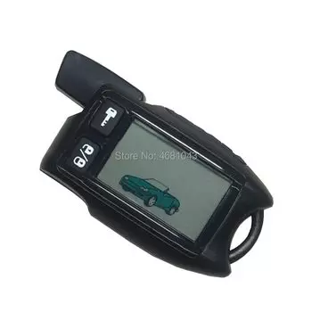 TW 9,5 ЖК-пульт дистанционного управления брелок для русской версии Tomahawk 9,5 двухсторонняя Автомобильная сигнализация Tomahawk 9,9 брелок цепочка брелок