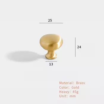 Твердая латунь, искусственный гриб, облако, современная лампа для обуви с одним отверстием, ручка для шкафа