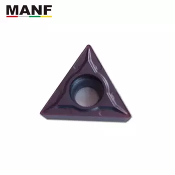 Твердосплавная вставка MANF TCMT16T304, токарный резец, внутренний вольфрамовый кобальтовый сплав Insetrs, сверлильное отверстие для токарного инструмента STUCR16 STFCR