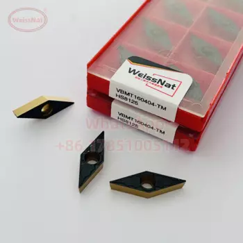 Твердосплавная вставка VBMT160404 VBMT160408 HS7225 HS8125, вставки VBMT