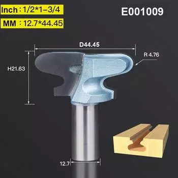 Твердосплавный замок ящика Tideway, долбежная фреза с двумя дугами, деревообрабатывающая дверная рама, ручка, фреза, деревообрабатывающий инструмент