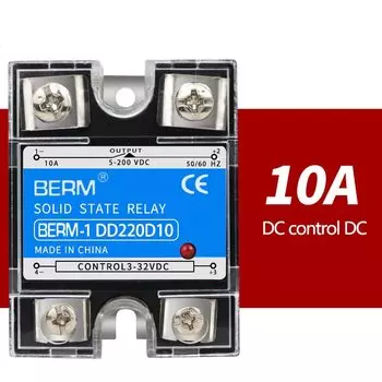 Твердотельное реле DD220D40 SSR-40DD DC control DC DD220D25 SSR-25DD