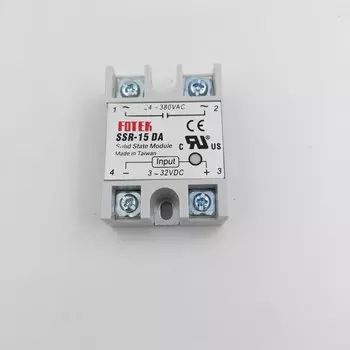 Твердотельное реле SSR-10DA SSR-15DA SSR-25DA SSR-40DA SSR-50DA SSR-60DA SSR-75DA SSR-80DA SSR-90DA 3-32 В постоянного тока до 24-380 В переменного тока