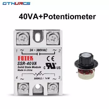 Твердотельное реле SSR 10VA 25VA 40VA