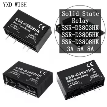Реле YXD WISH D3803HK/D3805HK/D3808HK 3A 5A 8A