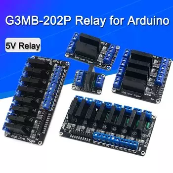 Твердотельное реле Stlxy G3MB-202P 5V 240V 2A 1/2/4/6/8 каналов