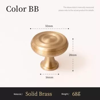 Твердые матовые латунные ручки для кухонного шкафа для спальни и кухни, золотые ручки для ящиков, ручки для шкафа, комода