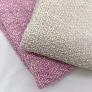 Твидовая ткань, розовый, фиолетовый, бежевый цвет, классический стиль, высококачественное модное шерстяное пальто и туфли