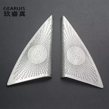 Твитер переднего динамика для стайлинга автомобиля, крышка для Mercedes Benz C class W203 2002-2006, декоративная звуковая наклейка, аксессуары для интерьера