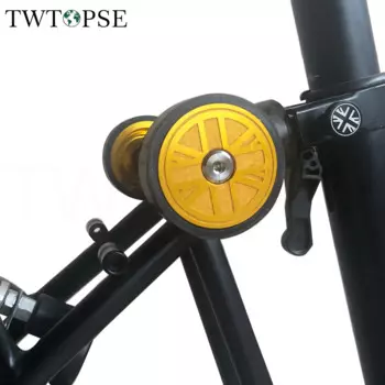 TWTOPSE велосипед легкое колесо для Brompton 3SIXTY складной велосипед расширенный британский флаг титановый болт лазерная резьба велосипед Easywheel