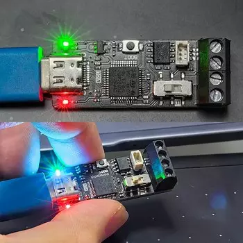 TYPE-C USB для CAN-модуля, CANable PCAN отладчик CAN-шины инструмент для отладки программного обеспечения USBCAN