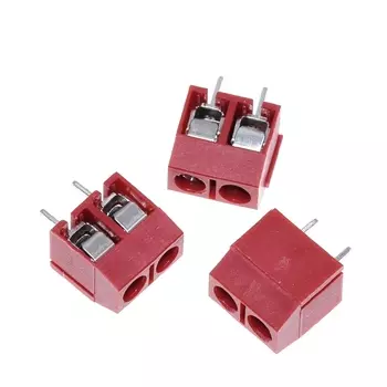 TZT винты клеммные разъемы 2-контактные черные, красные, синие