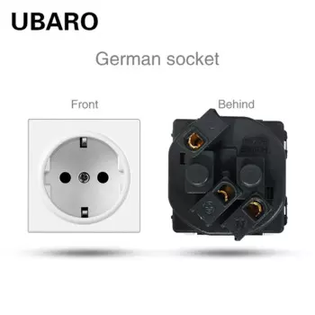 UBARO Сенсорный выключатель с розеткой 220В