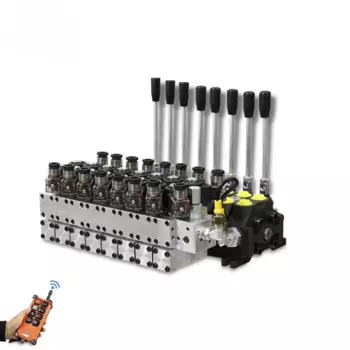 Уборочный комбайн Hy-waloil серии DCV60, 8 катушек, Электрический пневматический ручной гидравлический клапан 24 В