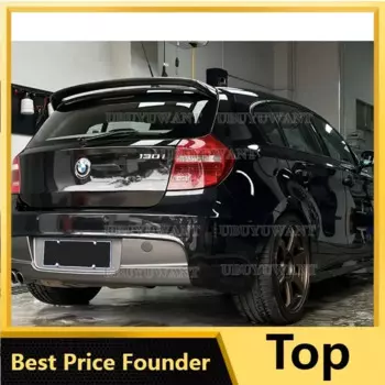 UBUYUWANT для BMW серий 1 E87 E81 хэтчбек стильный задний спойлер на крышу переменного тока крыло из углеродного волокна 2004-2011