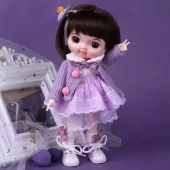 UCanaan 1/8 BJD модные куклы для девочек, 18 шарнирных кукол со полный комплект одежды 3 парой глазных Яблоков и 4 руками, лучший рождественский подарок
