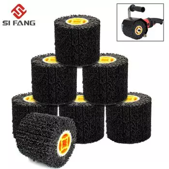 Удаление краски от ржавчины 115*100*19 мм, колесо очистки для шлифовки металла, нержавеющей стали, сварки, ремонта колесо очистки