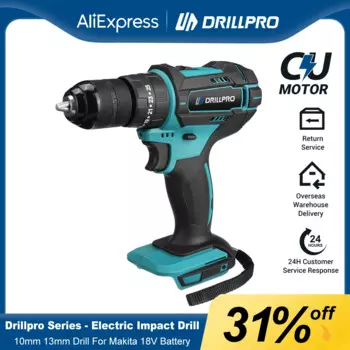 Ударная дрель 3 в 1, 4000 об/мин, нм, 10 мм, 13 мм