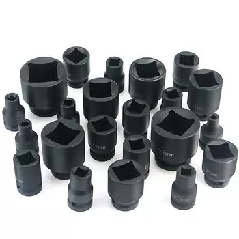 Ударная квадратная головка 1/2", хромованадиевая сталь, 4-точечная, OEMG