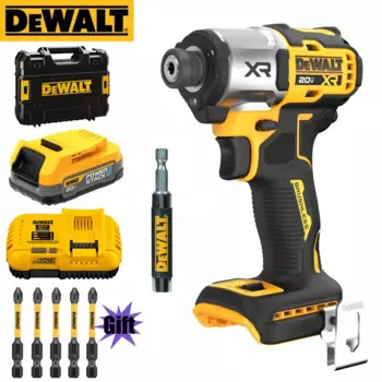 Ударный гайковерт DEWALT DCF845 DCBP034, 20 в, Ач, аккумуляторные наборы 1/4 дюйма, бесщеточный гайковерт большого диаметра, Модернизированный DCF887