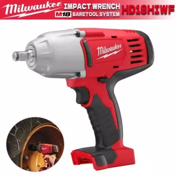 Ударный гайковерт Milwaukee HD18HIWF M18 с фрикционным кольцом, 1900 об/мин, электрический гайковерт с переменной скоростью, 18 в, электроинструмент HD18