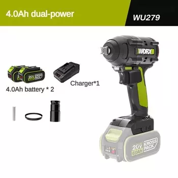 Ударный шуруповерт Worx WU279 20 В