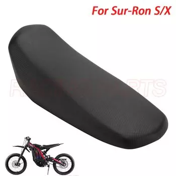 Удлиненное и расширенное сиденье содержит эластичную пену для электрического кросс-кантри Sur Ron Sur-Ron Surron S/X