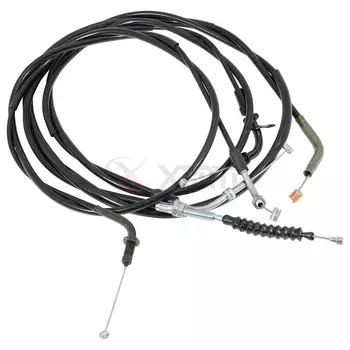 Удлиненный трос дроссельной заслонки/сцепления мотоцикла для Yamaha Dragstar Vstar 650 XVS650 XVS650A XVS650AT V-Star DS400 DS650 1998-2014