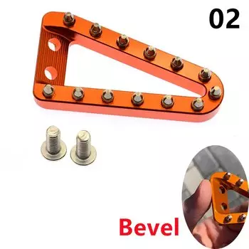 Удлиненный увеличенный рычаг заднего тормоза, наконечник ступенчатой пластины для KTM SX SXF XC EXC для Husqvarna FC TC FE TE FX TX GasGas EX EC CNC