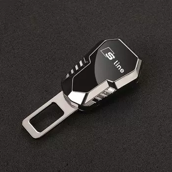 Удлинитель автомобильного ремня безопасности, металлический удлинитель для Audi A6 C5 C6 C7 C8 A4 B5 B6 B7 B8 B9 S3 S4 S5 Q3 8U Q5 8R Q7 Q8 TT S Line