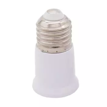 Удлинитель цоколя лампы E27-E27 алюминиевый