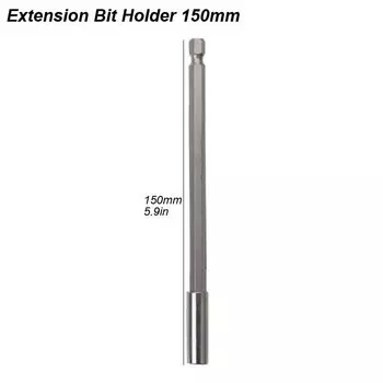 Удлинитель для отвертки atooltour 1/4", 50/60/75 мм