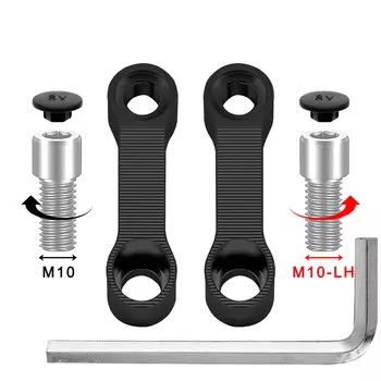 Удлинитель для зеркал заднего вида мотоцикла, переходник, удлинитель, адаптеры для зеркал, переходник, поставки, базовые зеркала заднего вида
