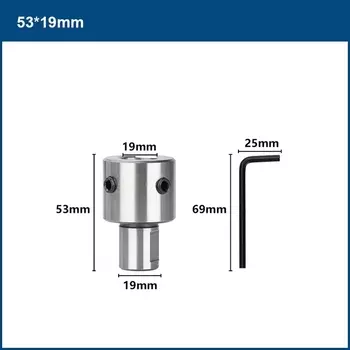 Удлинитель кольцевого резака CHUJIN 19 мм, быстрорежущая сталь, 25/50/75/100 мм