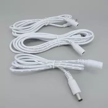 Удлинительный кабель 12В DC 5.5x2.1 мм 1/1.5/3/5 м