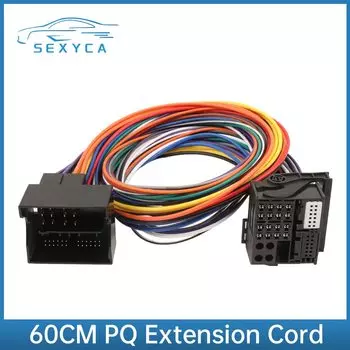 Удлинительный Кабель-адаптер Quadlock, 40-контактный штекер/гнездо, PQ платформа, гнездо провода для VW Old Golf 6 Passat B6 B7 SKODA Audi A3